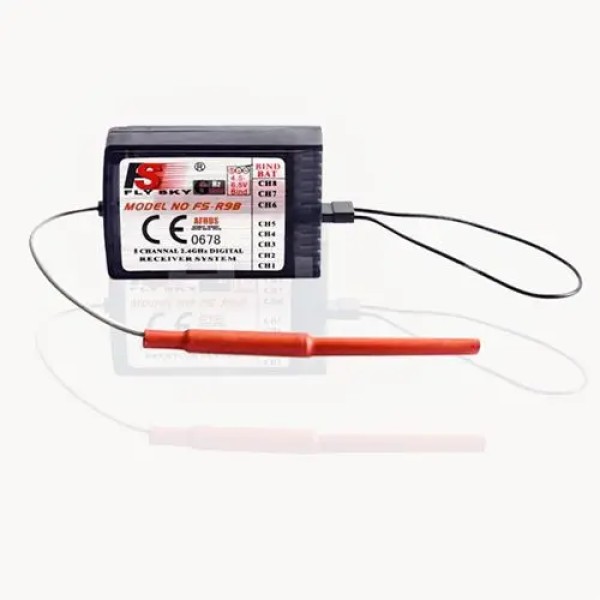Flysky FS-R9B 2,4 GHz 8CH Digitalen Empfänger-System für Turnigy 9X FS-TH9B 9CH i6 i10 T6 CT6B Sender